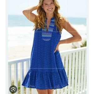 Cabana Life Royal Blue Sleeveless Mini Dress